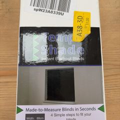 Temp Shade Instant blackout blind