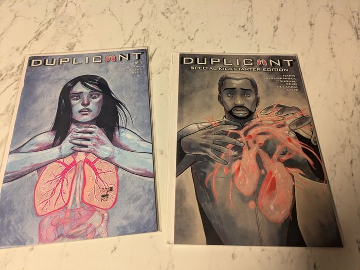 Duplicant #1 and Special Kickstarter Edition Comic Set