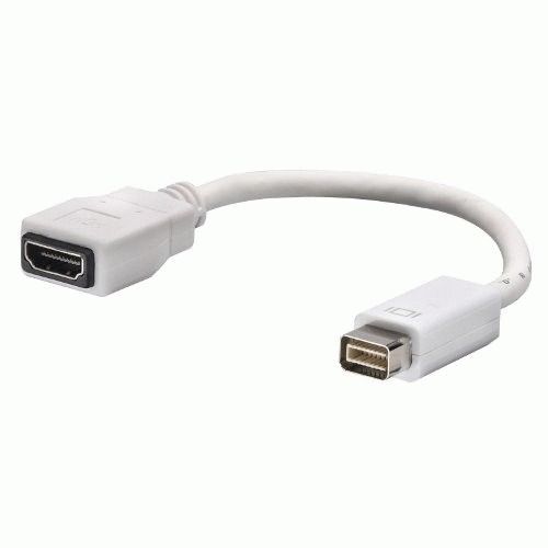 New Mini DVI to HDMI Cable for Apple Macbook Adapter Converter Mac iMac #66