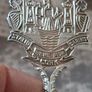 Beautiful Old Solid Silver Spoon Hallmarked Beautiful Condition, Postage Available Collection, I think its Souvenir Crest of Cork, Image 6