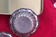 silver two salt dishes