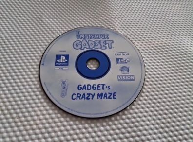 Inspector Gadget Gadget s Crazy Maze PlayStation1 Ps1 PlayStation2 Ps2 Games Original