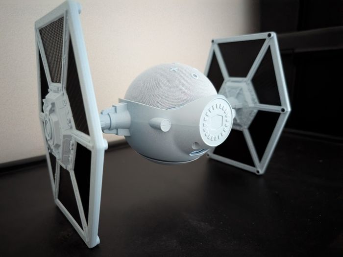 Star Wars TIE Fighter Holder & Echo Dot Smart Speaker