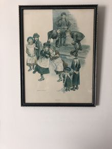 Ronald Embleton " Eggy Peggy" framed Print