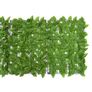 Balcony Screen with Green Leaves 200x75 cm Image 4