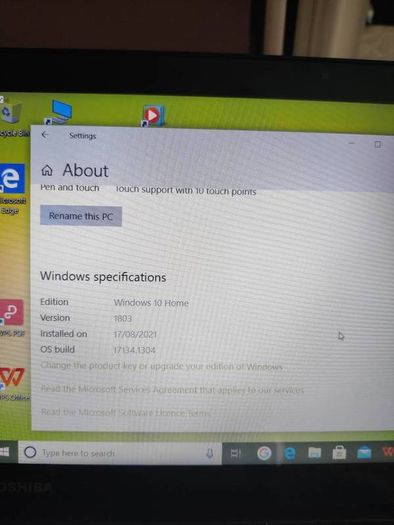 Windows 10 Laptop/notebook