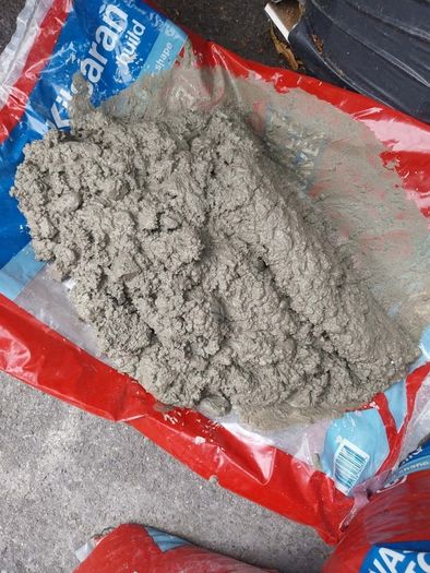 Concrete leftover