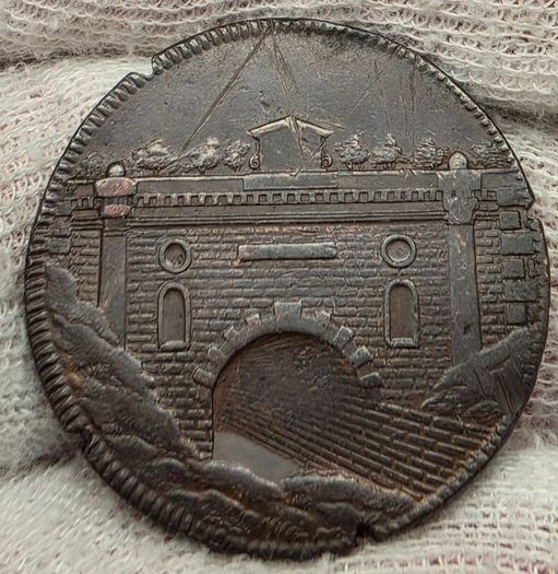1795 Great Britain United Kingdom Thames and Severn Canal Half Penny Token