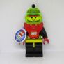 Very Rare Vintage Lego Grosvenor Aquazone Divers Red And Black Large Figure 27cm High 12" Tall Lego Bubble Bath Bath Foam Still Full Condition Very Good Original Condition As Pictured Never Used From Old Stock Height 27cm Lego Tag Is Still On The Figure Y Image 2