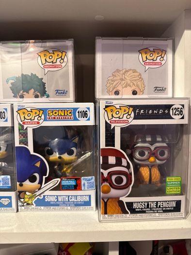 Variety of funkos