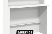 Reception Desk White 100x50x103.5 cm