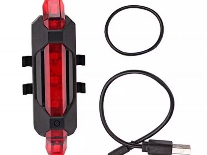 BRAND NEW Bicycle Light Waterproof Rear Tail Light LED USB Rechargeable Mountain Bike Cycling Light Taillamp Safety Warning Light TSLM2 / accessories