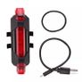 BRAND NEW Bicycle Light Waterproof Rear Tail Light LED USB Rechargeable Mountain Bike Cycling Light Taillamp Safety Warning Light TSLM2 / accessories Image 6
