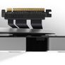 White NZXT Vertical GPU Mounting Kit PCIe 4.0 Riser GPU Image 4