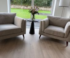 X2 armchairs