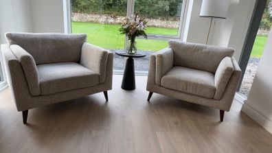 X2 armchairs