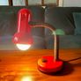 Vintage MG Mid Century Modern Metal Desk Lamp Image 4