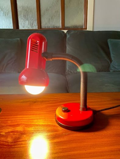 Vintage MG Mid Century Modern Metal Desk Lamp