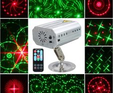 Mini Laser light Stage light 24 patterns
