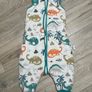Sleeveless sleeping bags with feet x2 - 2.5 tog Image 3