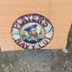 Players Navy Cut Sign