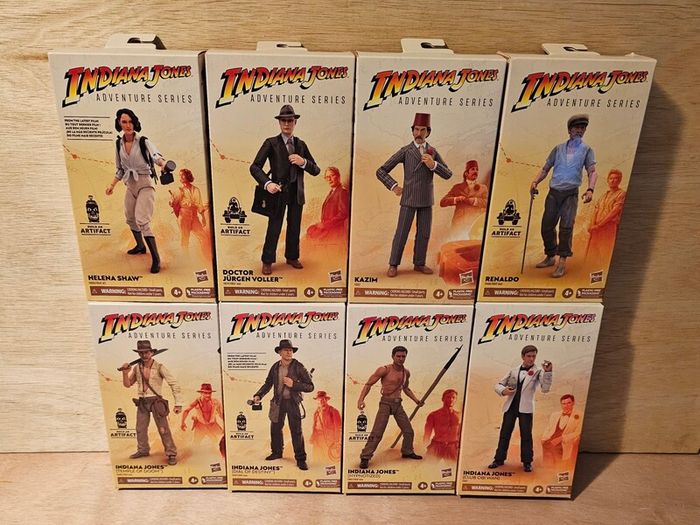 Indiana Jones Figures 6" Scale. (Price Per Figure) New & Unopened