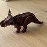 Mattel Jurassic World: Chaos Theory Netflix - Wild Roar Pachyrhinosaurus Dinosaur Figure with Continuing Head Strike & Roar Sound Image 2
