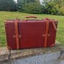 Leather suitcase Image 9