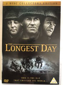 The Longest Day [1962] John Wayne, Kenneth More, Richard Todd, Robert Mitchum, Richard Burton, Sean Connery & Henry Fonda [2xDVD Movie]