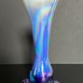 Price Drop Vintage Iridescent Glass Vase Image 4