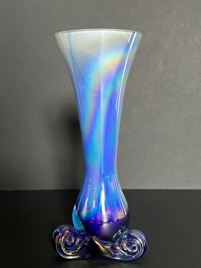 Price Drop Vintage Iridescent Glass Vase