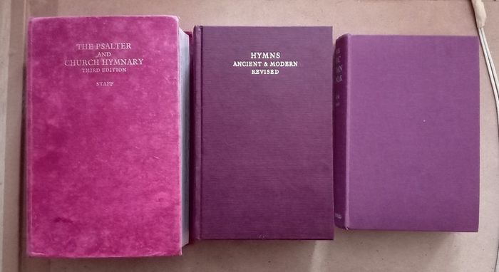 Three Vintage Hymn Books
