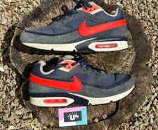 Rare Nike Air Max BW Jaded Navy Solar Red