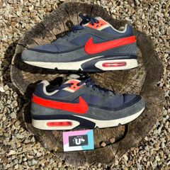 Rare Nike Air Max BW Jaded Navy Solar Red