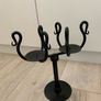 Black Cast Iron Candlebra Image 10