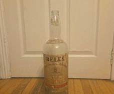 Giant whiskey bottle