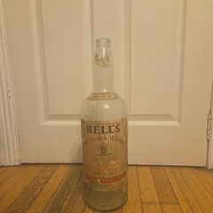 Giant whiskey bottle