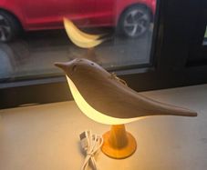 Beautiful LED Bird Night Light Wooden Style