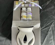 New ceramic oil burner with oil essence