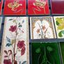 19 Art Nouveau tiles, beautiful and decorative,  D18 deliver 50e Image 3