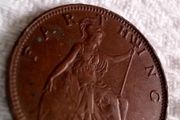 1936 English Farthing.
