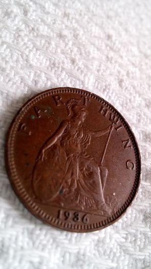 1936 English Farthing.