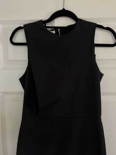 Mango Suite black pencil dress