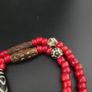 Antique Pumtek Pyu & Venetian WhiteHeart Beads Necklace 24 inches Image 5