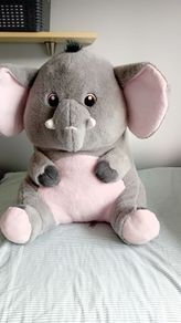 Soft elephant cuddly toy