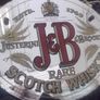 a vintage pub mirror J.AND B .rare scoth whiskey est 1749 Image 4
