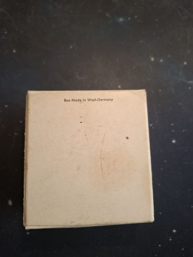 Vintage travel clock box
