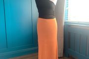Ruched one shoulder black top. Size S