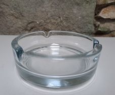 Glass ashtray
