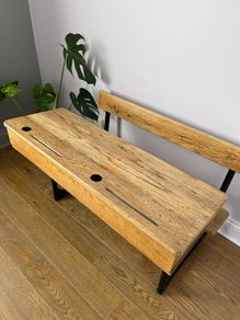 vintage school desk